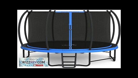 BCAN Trampoline 8FT 10FT 12FT 14FT 15FT 16FT Recreational Trampoline with Enclosure Review