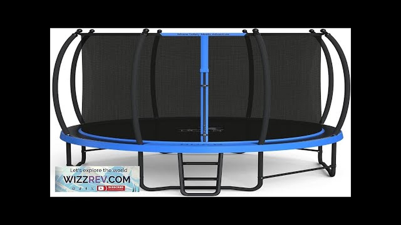 BCAN Trampoline 8FT 10FT 12FT 14FT 15FT 16FT Recreational Trampoline with Enclosure Review