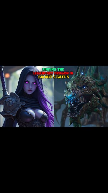 Finding The LEGENDARY Dragon In Baldur's Gate 3 LIVE!