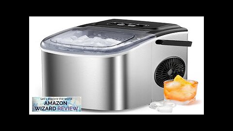 Silonn Countertop Ice Maker 9 Cubes Ready in 6 Mins 26lbs in Review