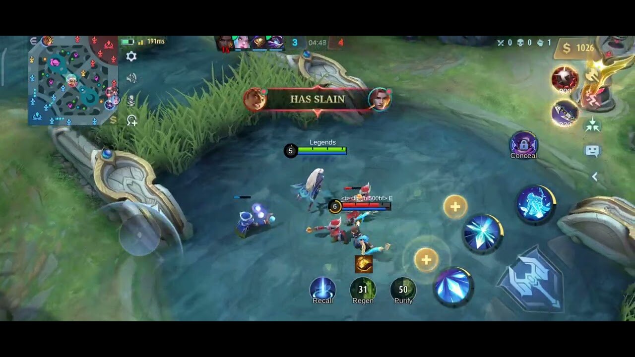 Mobile Legends Fight with Opponents in Classic Mode