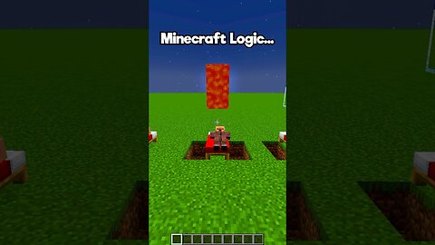 Minecraft Logic🤔 (World's Smallest Violin)