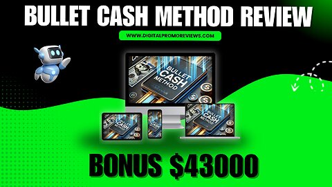 Bullet Cash Method Review – The Easiest Way to Make Money Online in 2025! 🛑🛑🛑