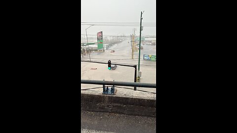 Major flooding impacts Reynosa, Mexico amid heavy rains.