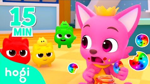 Colorful Yummy Treats | Yes Papa Song | Colors Song |