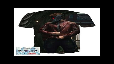 Guardians of the Galaxy Star-Lord Portrait Cool Printed T-shirt Review