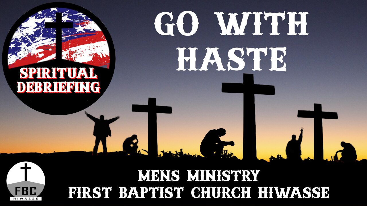 Spiritual Debriefing #44 - Go With Haste: Lessons from the Shepherds and the Christmas Story