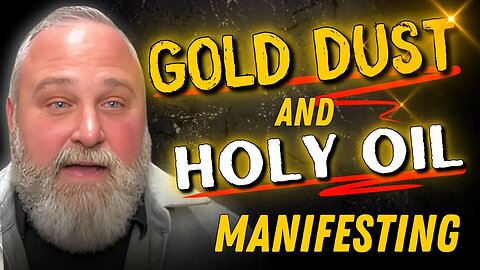 Supernatural Manifestation! Gold Dust and Holy Oil Appearing!