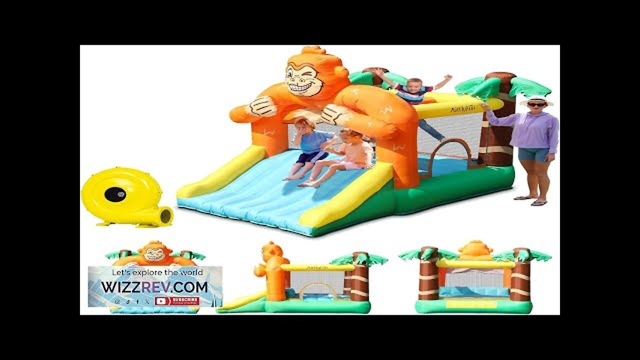 AirMyFun Inflatable Bounce House for Kids 3-8- 10ft x 4ft : Review