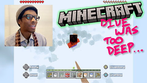 taking the BIGGEST dive in minecraft