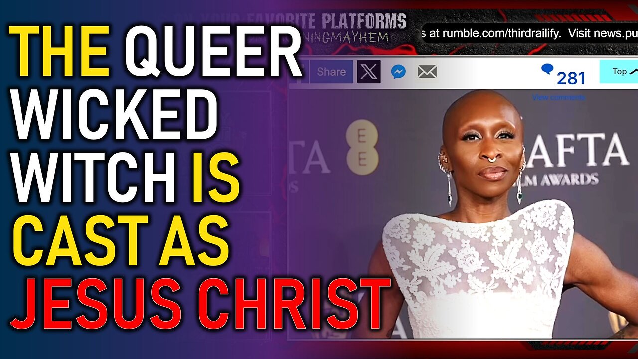 So they're casting a woman to play Jesus Christ now?!