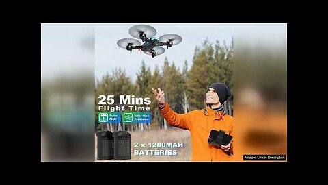 REDRIE Drone with Camera Foldable Drone for Kids Adults with 1080P Review