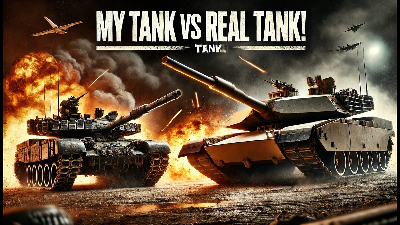 MY TANK vs REAL TANK! 🚀💥