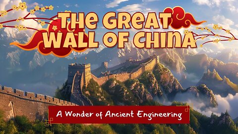 The Great Wall of China: A Wonder of Ancient Engineering | Kids Learning Animated Videos