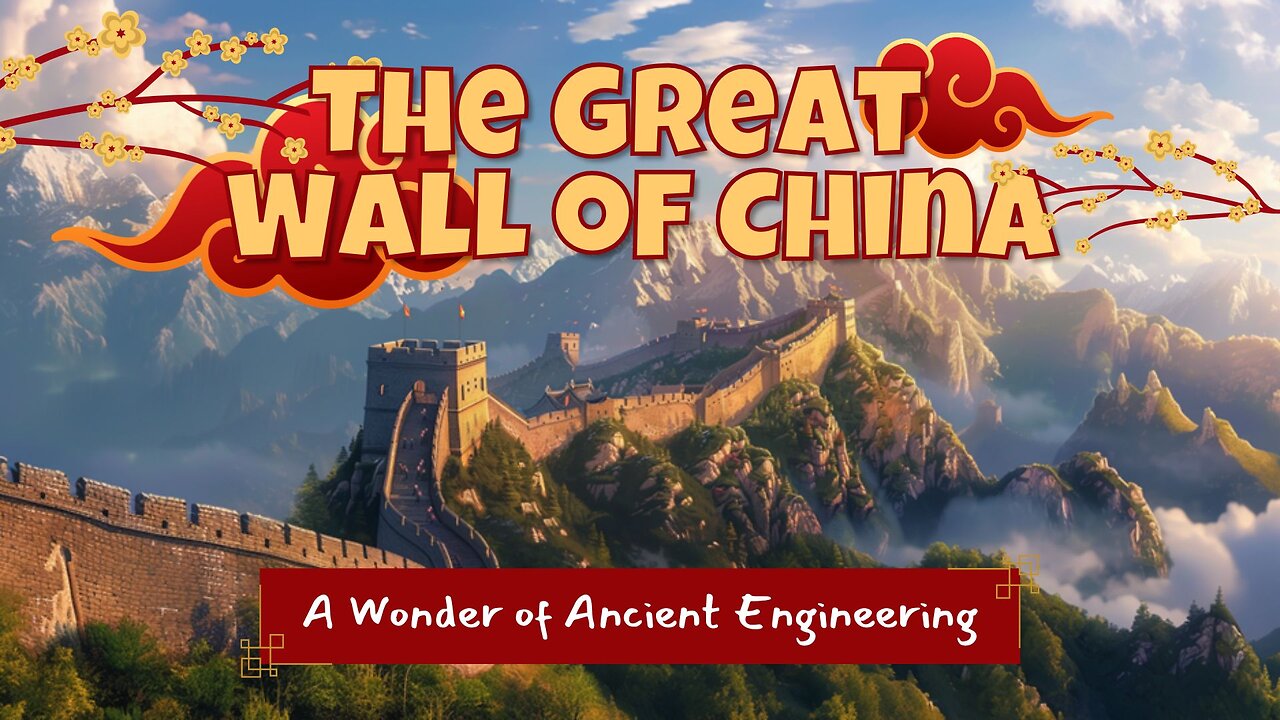 The Great Wall of China: A Wonder of Ancient Engineering | Kids Learning Animated Videos