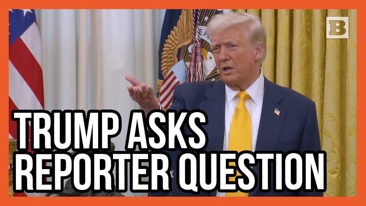 Trump Asks Reporter If She Can Ask Question Without Reading It