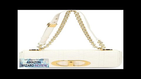 Dior Pre-Loved White Cannage Calfskin Caro Bag Small WhitePart of the 'Or' capsule Review