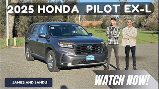 2025 Honda Pilot EX-L has the best value. Key features?