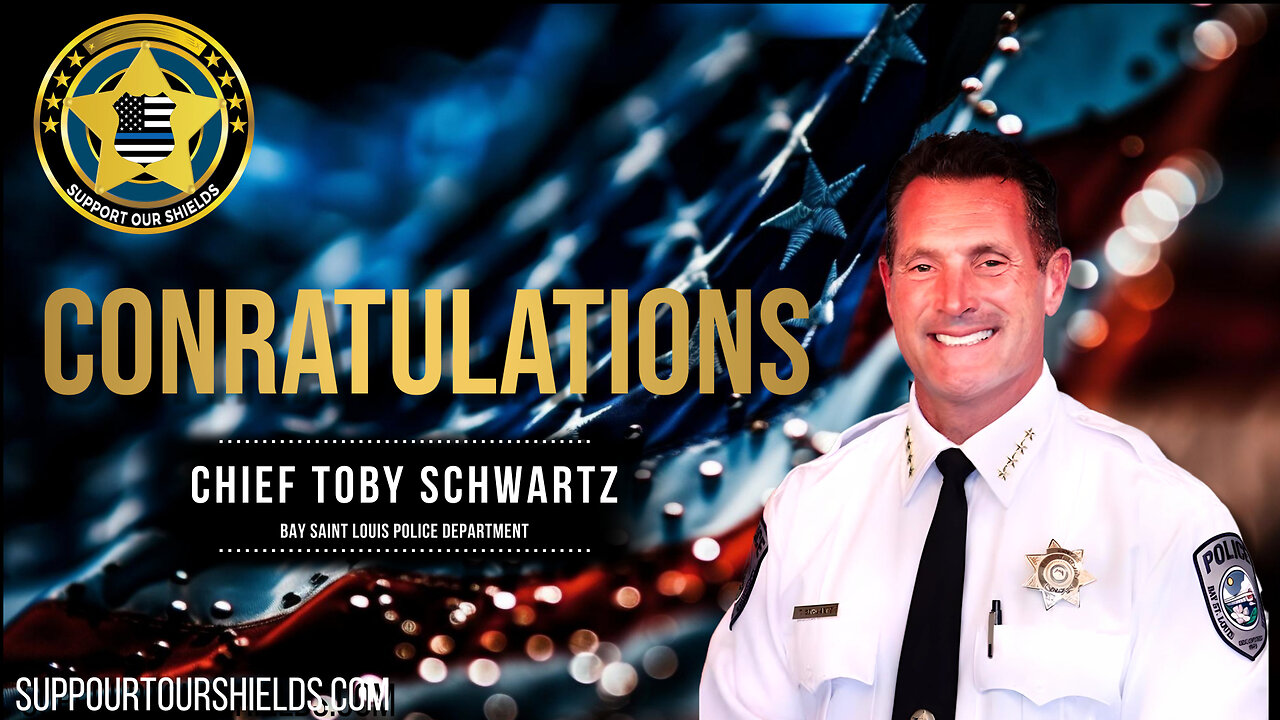 Congratulations Chief Schwartz