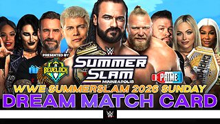 WWE SummerSlam 2026 Sunday - Dream Match Card [v2] | Bevelock