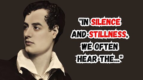 MIND-BLOWING Quotes by Lord Byron That Will Change Your Life | Thinking Tidbits