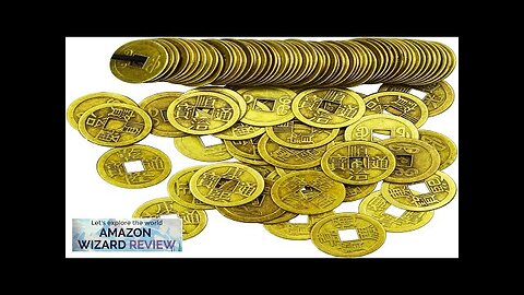 100 Pieces 1 Inch Chinese Fortune Coins Feng Shui I-Ching Coins Chinese Review