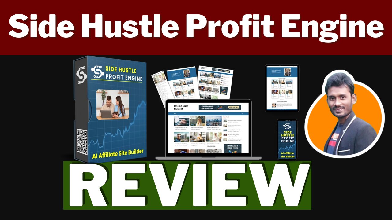 Side Hustle Profit Engine Review 🤖 AI Affiliate Site Builder!