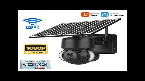 Sectec Tuya WiFi Outdoors Camera 1080P Solar Powered Surveillance Cam Intelligent Monitoring Review