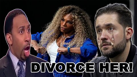 Stephen A DEMANDS Serena Williams' husband DIVORCE HER after CRIP WALK during Super Bowl Halftime!