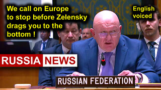 We call on Europe to stop before Zelensky drags you to the bottom!