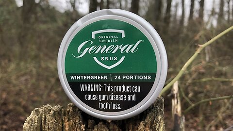 General Wintergreen Snus Review