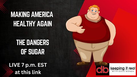 Make America Healthy Again. The fight against sugar