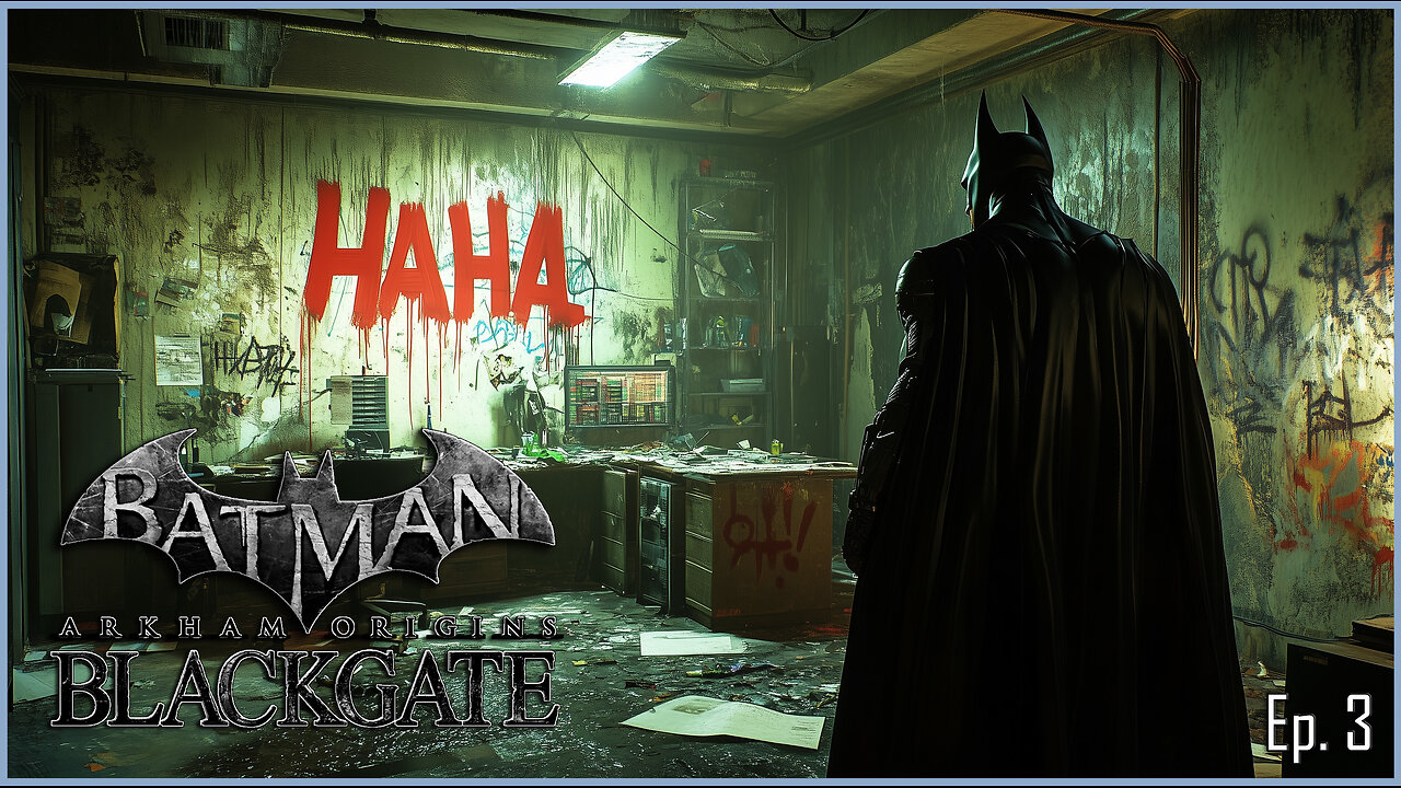 Batman Arkham Series - Trapped Like a Bat in a Prison: Escaping Joker (Origins Blackgate)