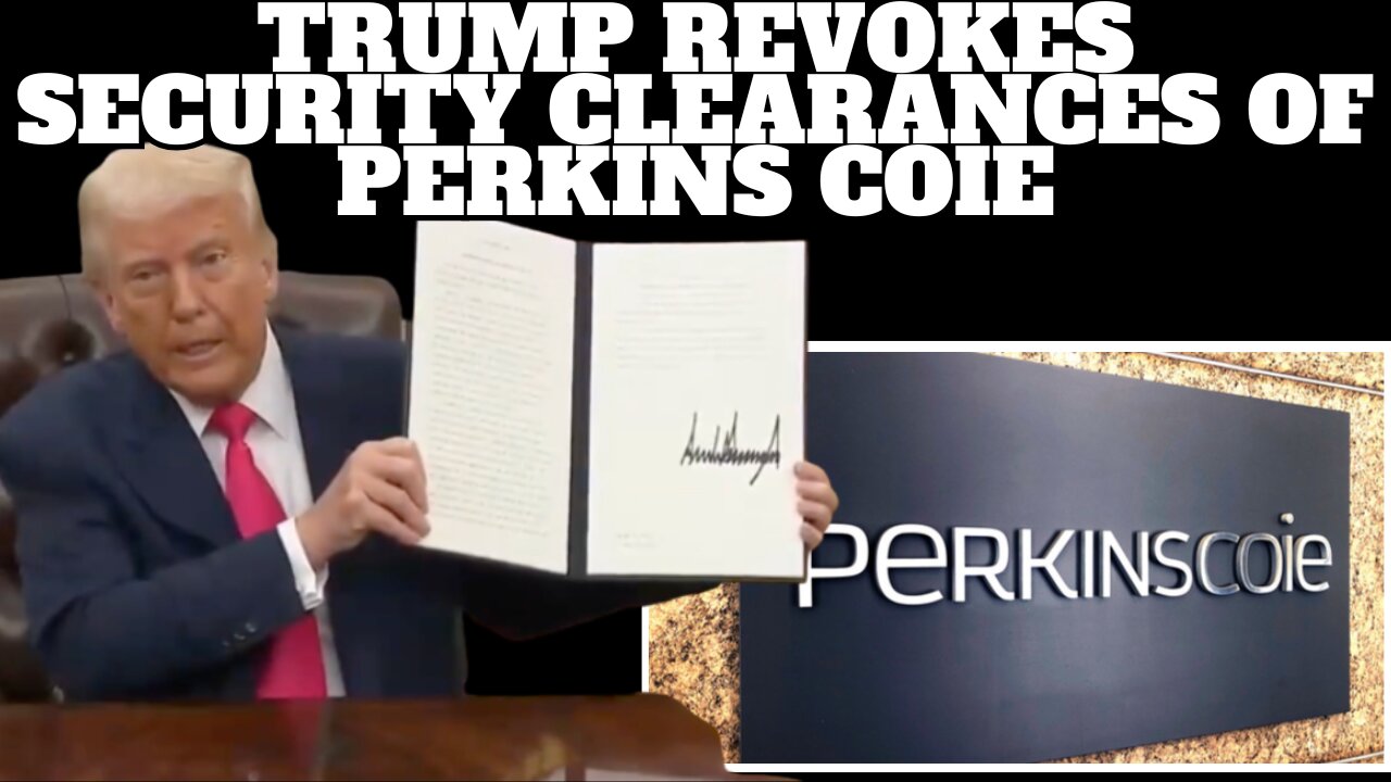 DNC Law Firm Linked to Bogus Russia Dossier Loses Security Clearances Striped by Trump Over Lawfare