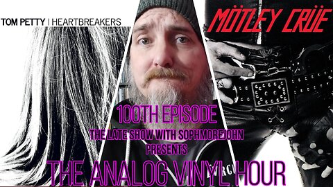 (Live Radio & Chat) The Analog Vinyl Hour 100th Episode - Motley Crue - To Fast For Love (Now Playing)