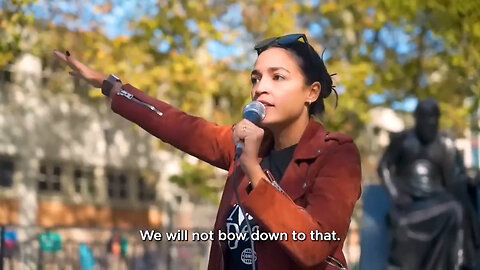 Germanic Panic! Video Shows Alexandria Ocasio-Cortez Making Hitleresque Salute Just Like Elon Musk