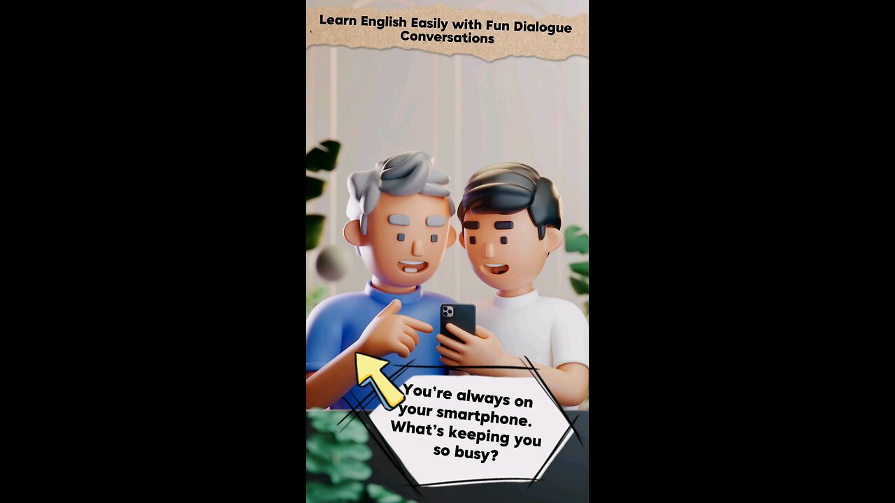 Learn English Easily with Fun Dialogue Conversations // The Impact of Mobile Phones
