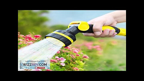 Portable Multifunctional Pressure Washers Gun 10 Modes Garden Sprinkler Heavy High Pressure Review