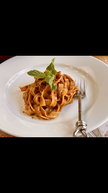 Quick & Healthy Pesto Rosso Pasta Recipe: Sun-Dried Tomato Sauce in Minutes!