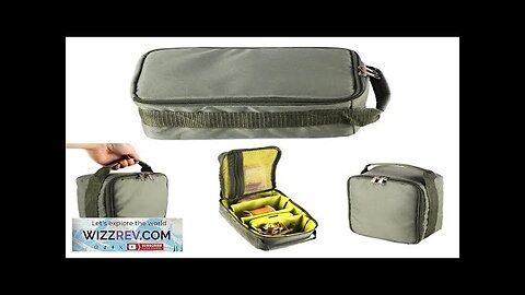 Portable Fishing Bag Multiple Compartments Fishing Line Reel Lure Hook Storage Handbag Review