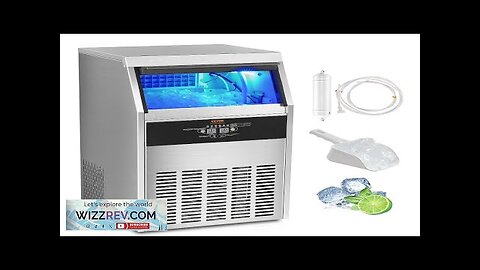 VEVOR Commercial Ice Maker 150lbs/24H Ice Maker Machine 70 Ice Cubes in Review