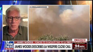 James Woods recalls chaotic moments as Palisades fire gained momentum