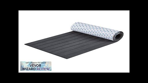 VEVOR Boat Flooring EVA Foam Boat Decking 94.5" x 17.7" Non-Slip Self-Adhesive Review