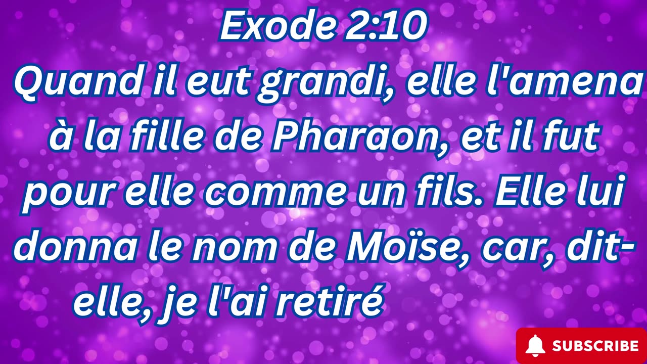 "Moïse : Sauvé pour Libérer son Peuple" Exode 2:1-25#shorts #youtube #jesus #ytshorts #youtubeshorts