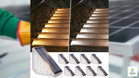 Solar Step Lights 8-Pack