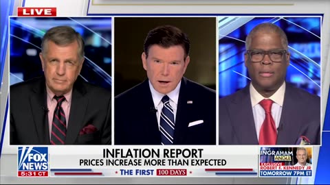 Brit Hume Explains Why Rising Prices Isn't Major Concern At This Point