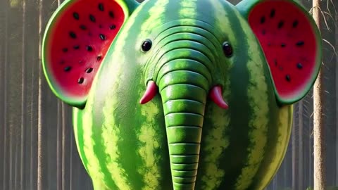 Animals version Fruit hybrids