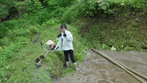 Sister Huang's solitary life