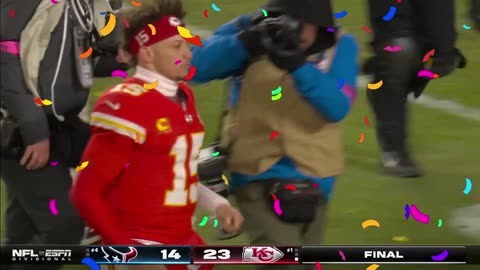 KC Chiefs vs Texans - Divisional WIN Highlights #kcchiefs #texans #divisionalwin #viral