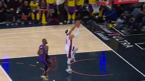 JOSH HART SLAMS IT HOME! 💥 #Knicks #NBA